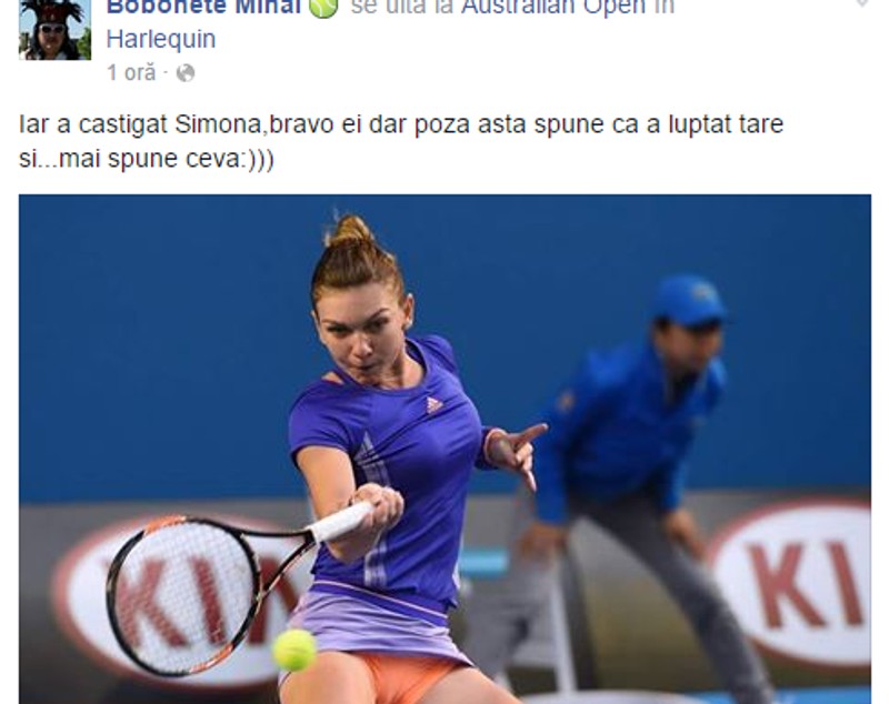 Halep - jignită! Un actor a făcut aluzii cu tentă sexuală / GALERIE FOTO