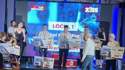 cel mai bun tânăr mecanic auto din Ro