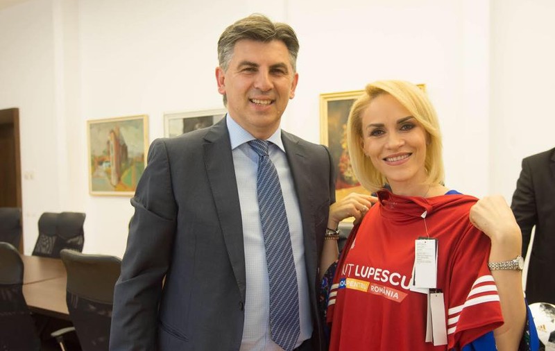 Întâlnire Ionuț Lupescu - Gabriela Firea cu două zile înainte de alegerile FRF