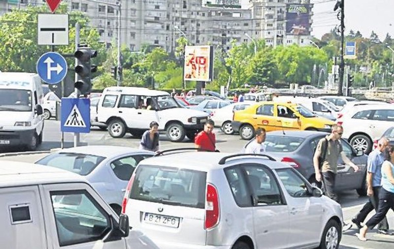 Capitala, coşmarul tuturor şoferilor