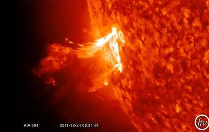 Una dintre cele mai puternice erupții solare din ultimii ani a avut loc vineri. Urmările se vor resimți în zilele următoare