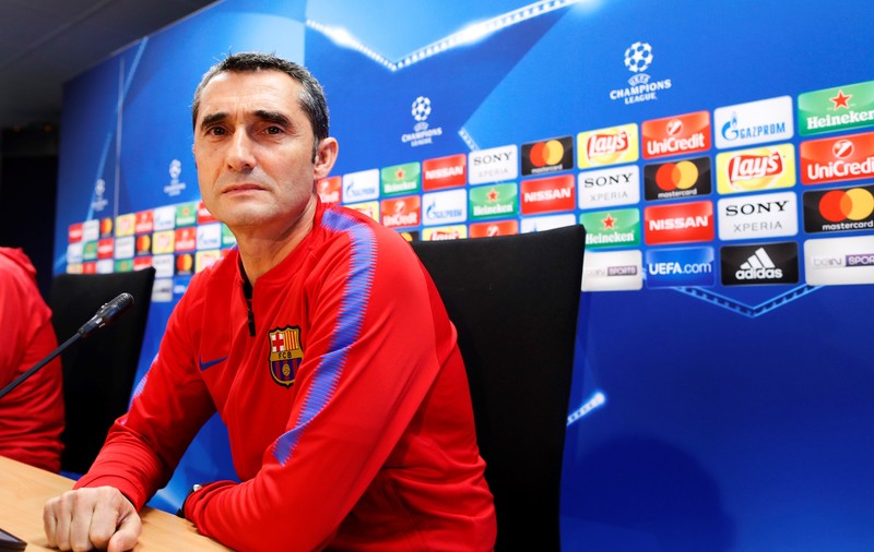 Barcelona a demolat-o pe Roma cu 4-1, dar antrenorul Valverde suflă și în iaurt: ”Nu știm ce se poate întâmpla în retur”