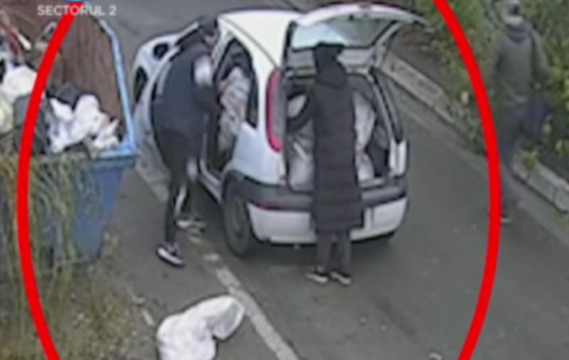 Mașină confiscată și 60.000 de lei amendă pentru aruncarea deșeurilor pe domeniul public în sectorul 2 din București