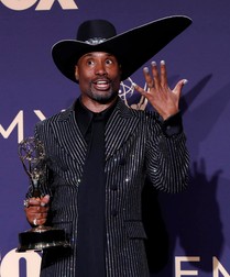 Billy Porter, cu trofeul său | Foto: EPA