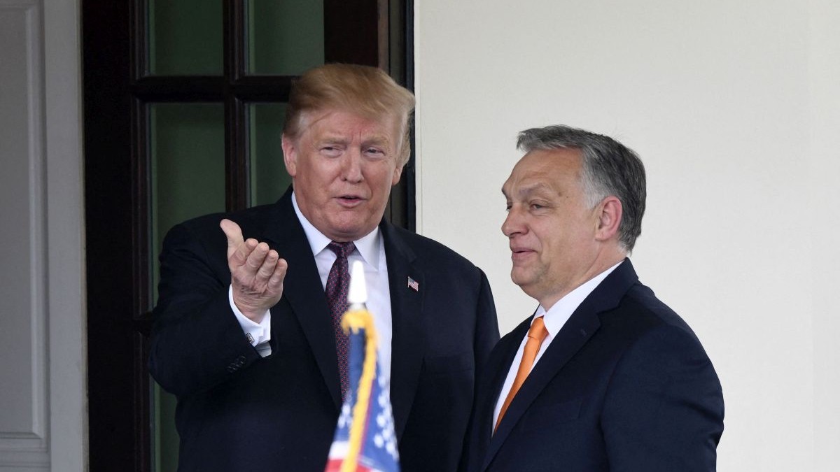 Donald Trump îl primește pe premierul ungar Viktor Orban la Casa Albă din Washington, martie 2019
