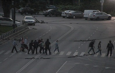 Operațiunea de salvare a ostaticilor. Foto EPA
