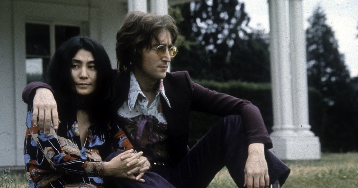 John Lennon și Yoko Ono. Foto: Hepta