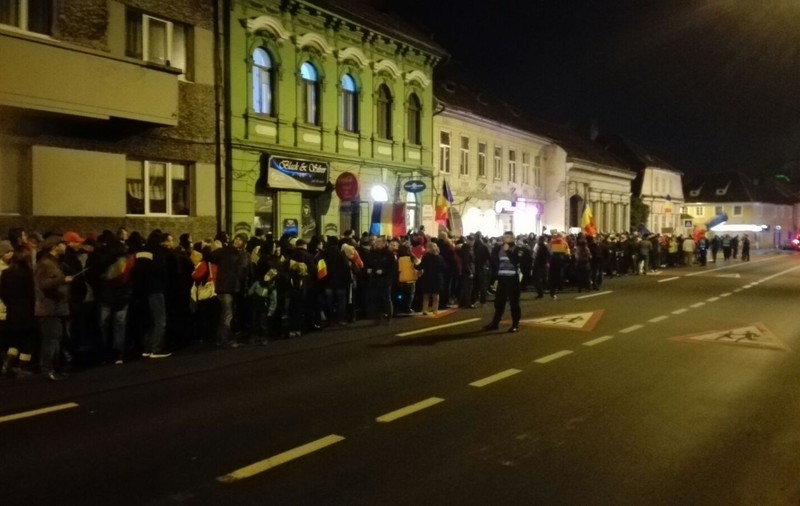 Proteste în marile orașe din România, în paralel cu cel din București