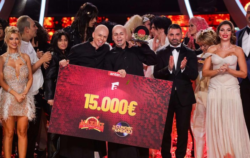 Finala „Te cunosc de undeva” sezonul 18. Emilian și Wrs sunt câștigătorii premiului de 15.000 de euro