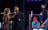 Carmen Tănase și Smiley pe scena de la Vocea României 2026. Sursa FOTO/ Pro TV
