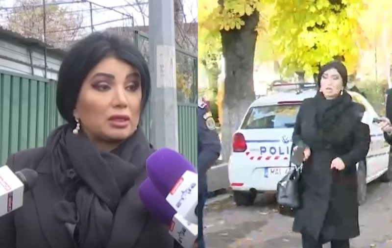 Adriana Bahmuțeanu, scoasă de poliție din cimitir. Scandal la mormântul lui Silviu Prigoană: „A fost foarte agresiv, a început să urle, să mă jignească”