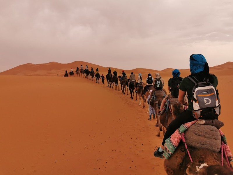 Călătorie în grup, în Maroc