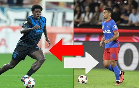 Totul despre schimbul Nsimba - Boutoutaou! U Craiova l-a vrut din vara, MM Stoica s-ar opune: “E alegerea lui Gigi Becali”