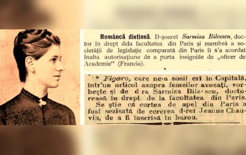 O româncă, elogiată de MAE francez. Povestea Sarmizei Bilcescu, prima femeie avocat din Europa și prima din lume cu un doctorat în Drept