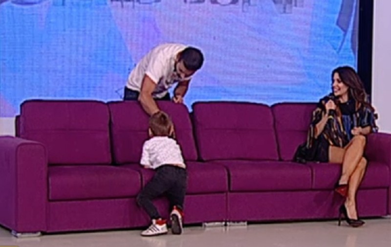 Celia, pentru prima oară cu băiețelul la tv. “A fost un șoc destul de mare. M-am speriat “