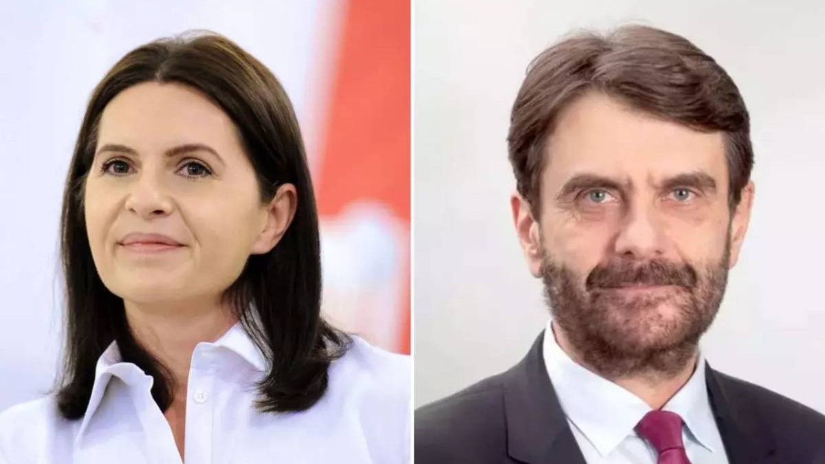 Adriana Săftoiu și Robert Schwartz