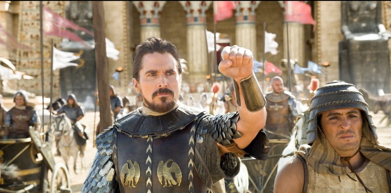 Christian Bale în filmul “Exodus: Zei și regi”