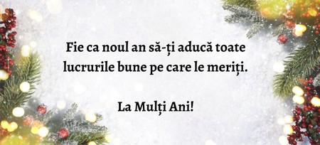 Urări de Anul Nou 2021. Idei de urări și mesaje pentru cei dragi de Revelion