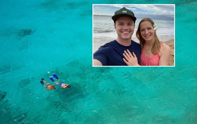 Doi tineri plecați în luna de miere în Hawaii au fost uitați în ocean de organizatorii unei excursii de snorkeling