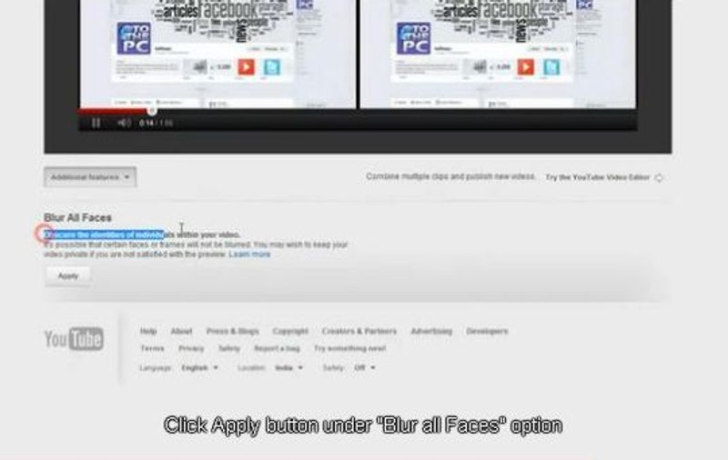 YOUTUBE a adăugat opţiunea de BLURARE facială, pentru copii şi activişti