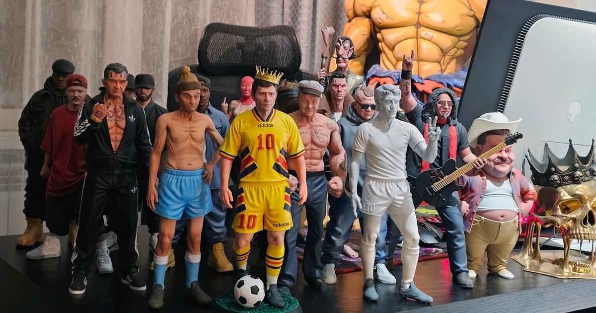 Figurine 3D realizate de suceveanul Alexandru Vorobchevici