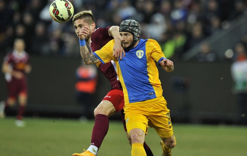 Steaua ia un fundaș care e, de fapt, atacant sau mijlocaș central! Moldoveanul Carp a jucat și la Șahtior, și la Dinamo Kiev, dar a plecat la CFR Cluj din cauza războiului din Ucraina