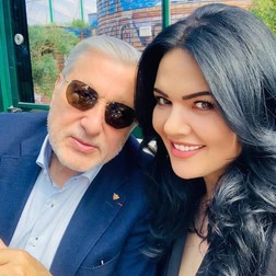 Ilie Năstase, alături de actuala sa soție, Ioana Simion