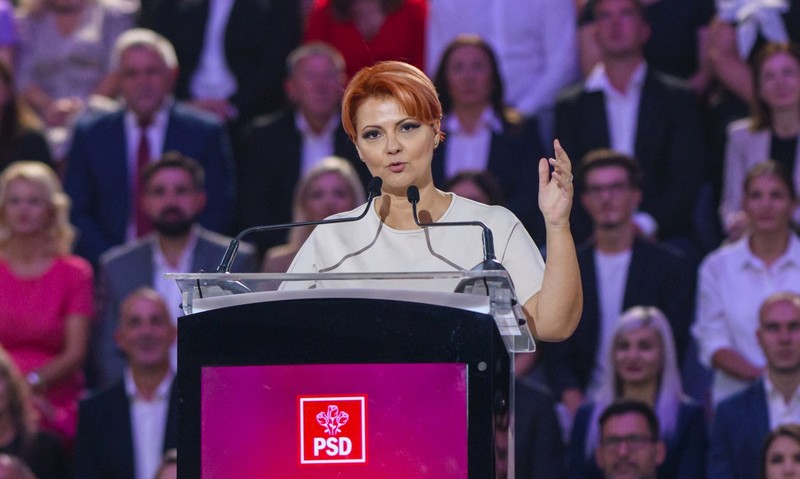 Lia Olguța Vasilescu este unul dintre liderii importanți ai PSD. Foto: Hepta