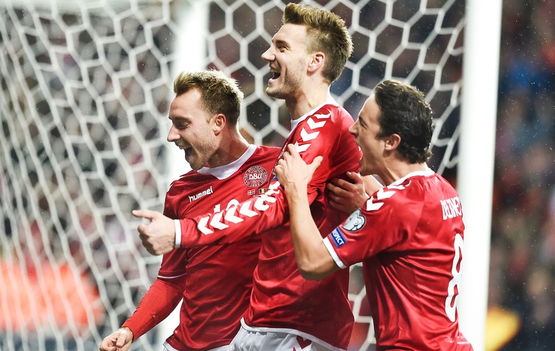 Lotul Danemarcei pentru Campionatul Mondial de fotbal Rusia 2018
