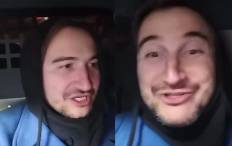Fostul iubit al Cristinei Cioran a fost luat de Poliție, după o altercație în trafic. S-a filmat în mașina polițiștilor: „N-am bătut pe nimeni”