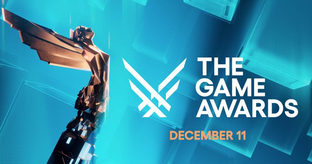 Logoul The Game Awards 2025 de culoare turcoaz.