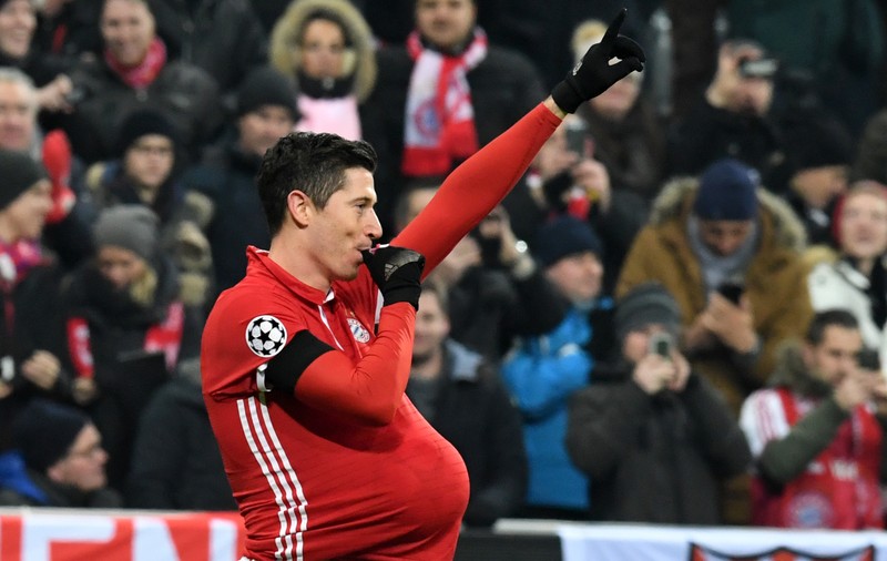 Robert Lewandowski a anunțat că va fi tată, după golul marcat cu Atletico Madrid