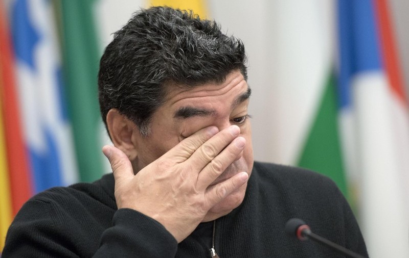 Maradona, interzis pe stadion în Brazilia