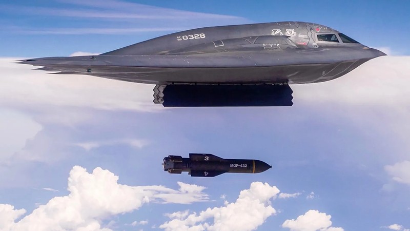Bomba GBU-57 folosită de SUA în atacurile din Iran, Foto: US Air Force / DOD