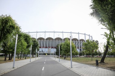 Piste de alergat cu tartan- Arena Nationala