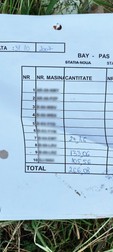 Actele puse în folii de plastic s-au păstrat bine