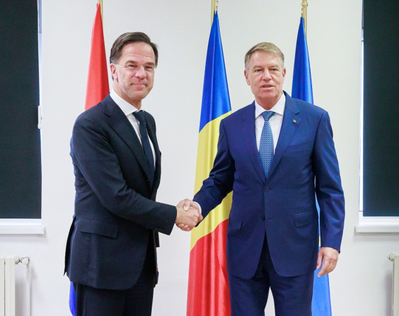 Mark Rutte, cel mai aprig opozant al aderării României la Schengen, declarații la finalul întâlnirii cu Iohannis și Ciucă, de la Cincu - VIDEO