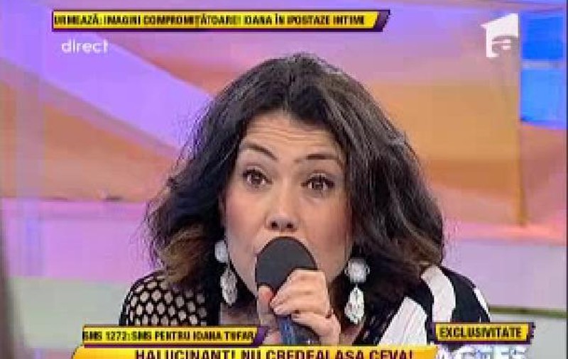 Ioana Tufar ar vrea să fie reporter!