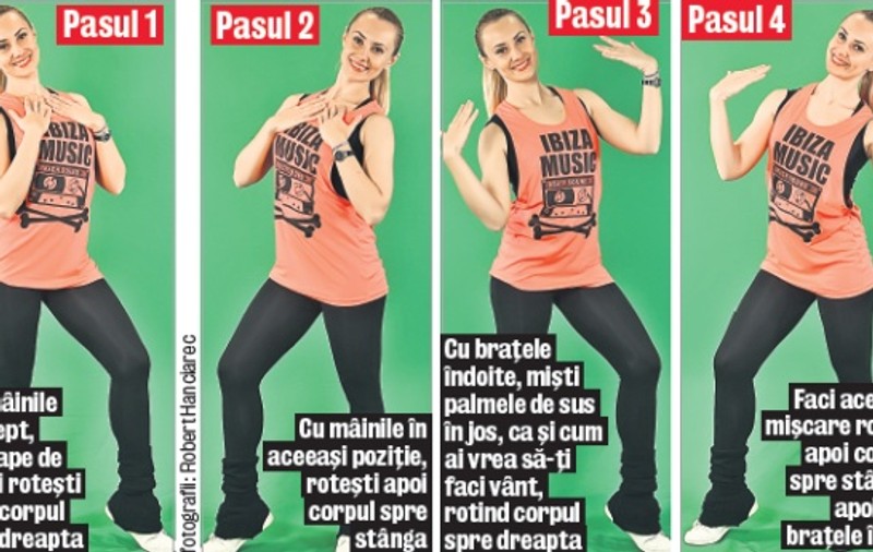 Oana Ioniţă te învață să dansezi pe melodia «Ai Se Eu Te Pego» | VIDEO