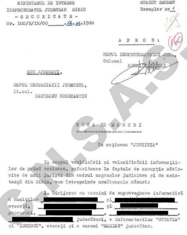Corupția din justiția comunistă, în rapoartele Securității. Portretul judecătorului care „se pretează la orice”