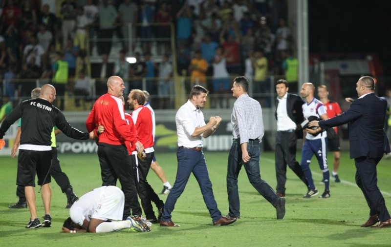 Veste EXTRAORDINARĂ de la UEFA pentru Astra, la finalul partidei cu Lyon