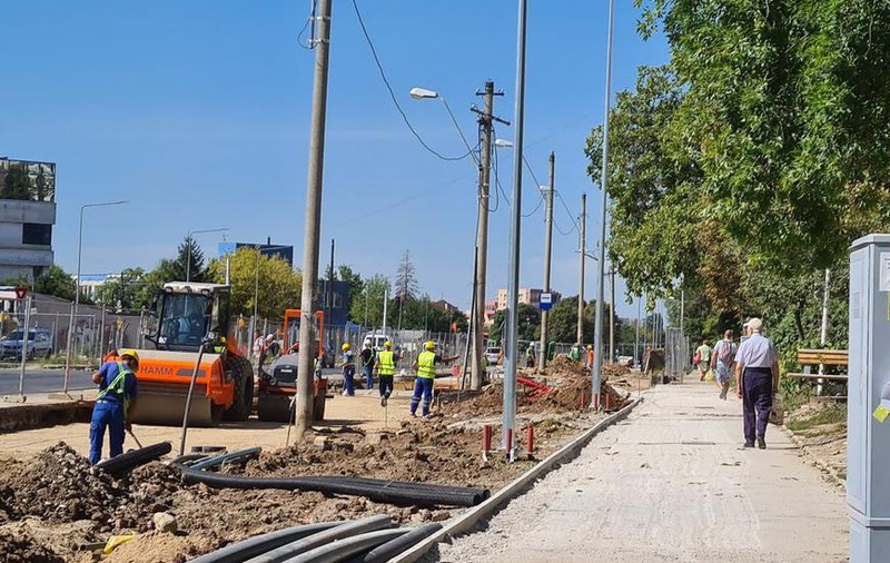 Primarul Capitalei anunţă că lucrările pe Bulevardul Ghencea, între capătul lui 41 și strada Brașov, sunt aproape de final | VIDEO
