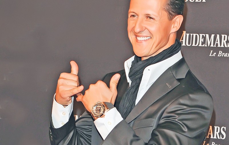 Schumi "vorbeşte" cu genele