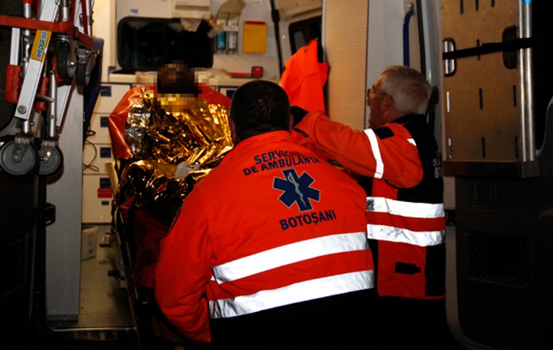 Şi-a dat foc în faţa soţiei care l-a părăsit