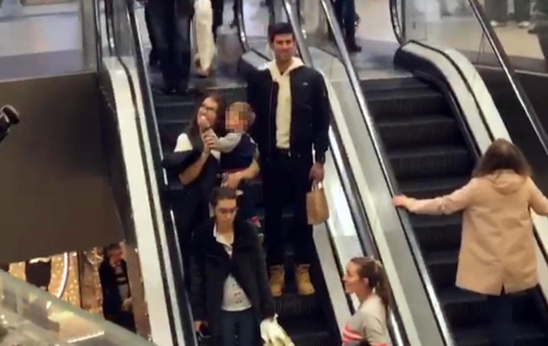 Un fotbalist de la Partizan a făcut treabă de paparazzi! Cum l-a surprins pe celebrul Novak Djokovici. Foto în articol
