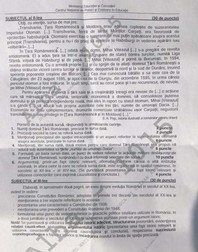 Subiectele primite de elevi la ISTORIE - sesiunea de toamnă Bac 2020| sursa foto Alba24