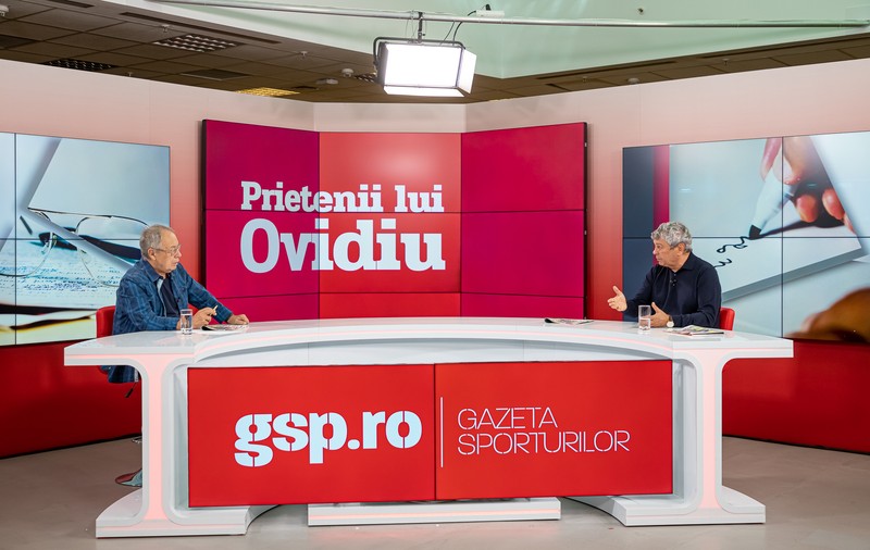 Mircea Lucescu, invitat la emisiunea „Prietenii lui Ovidiu”, de pe gsp.ro: „Nu se poate să ajungi la un nivel de performanță fără cultură!”