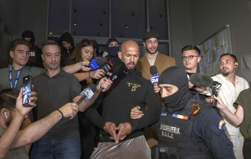 Frații Tate, reținuți de DIICOT pentru 24 de ore într-un nou dosar. Care sunt acuzațiile procurorilor