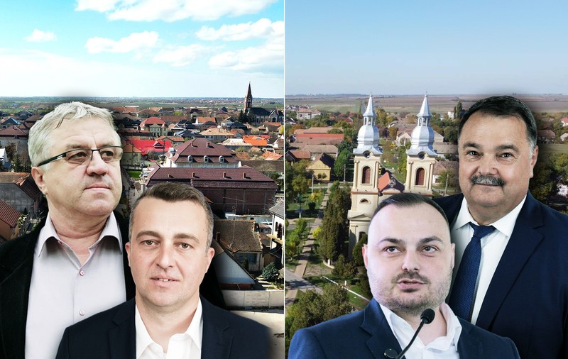 Declarați incompatibili, doi primari din Timiș și-au pus feciorii să candideze în locul lor: „Eu voi fi primar și când nu voi mai fi”