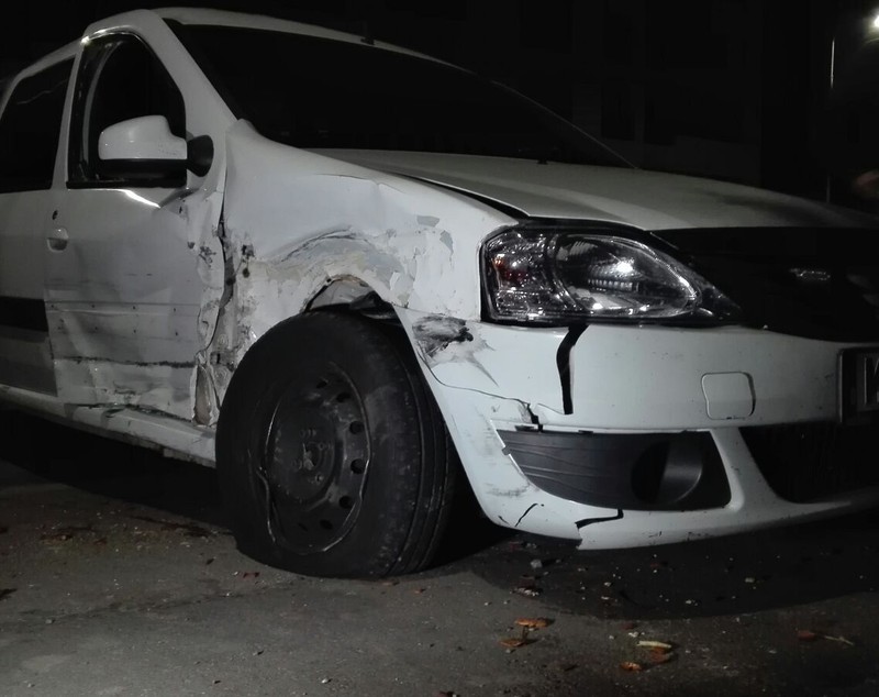A lovit mașina Poliției într-un accident la Constanța. Ce explicație a avut studentul neatent, aflat la volan